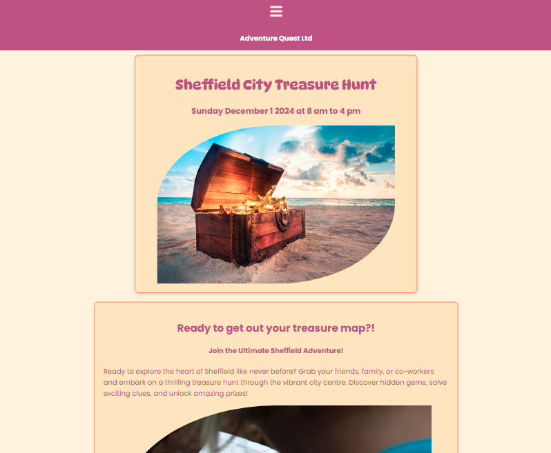 treasure hunt project